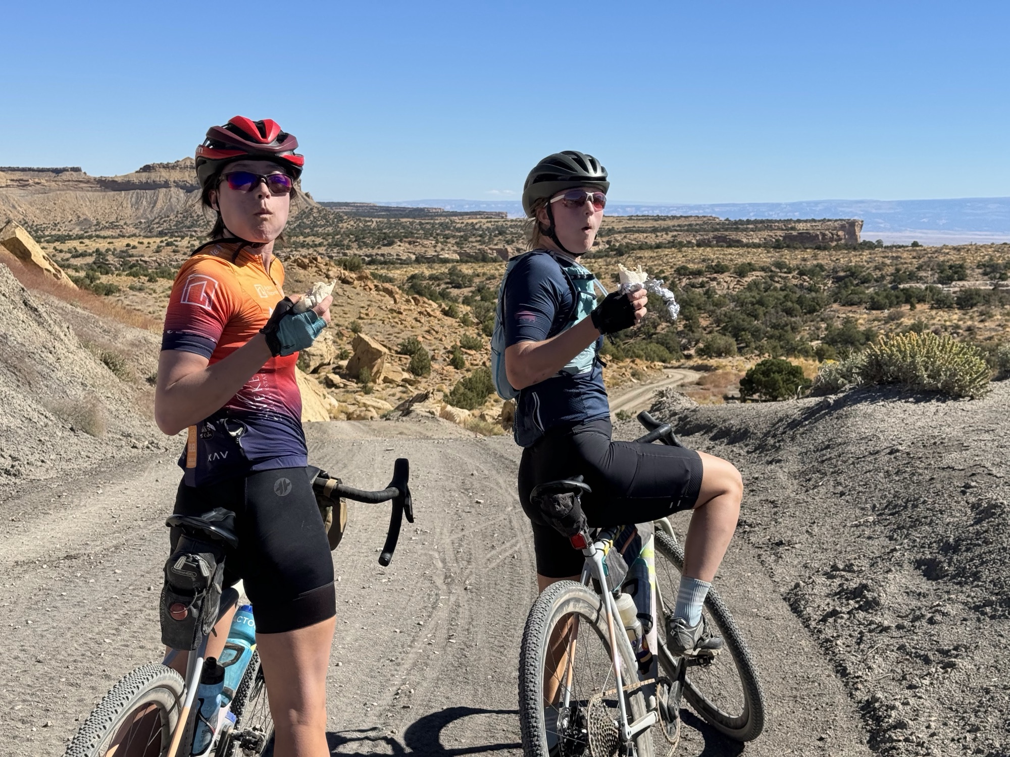 Gravel race in Moab