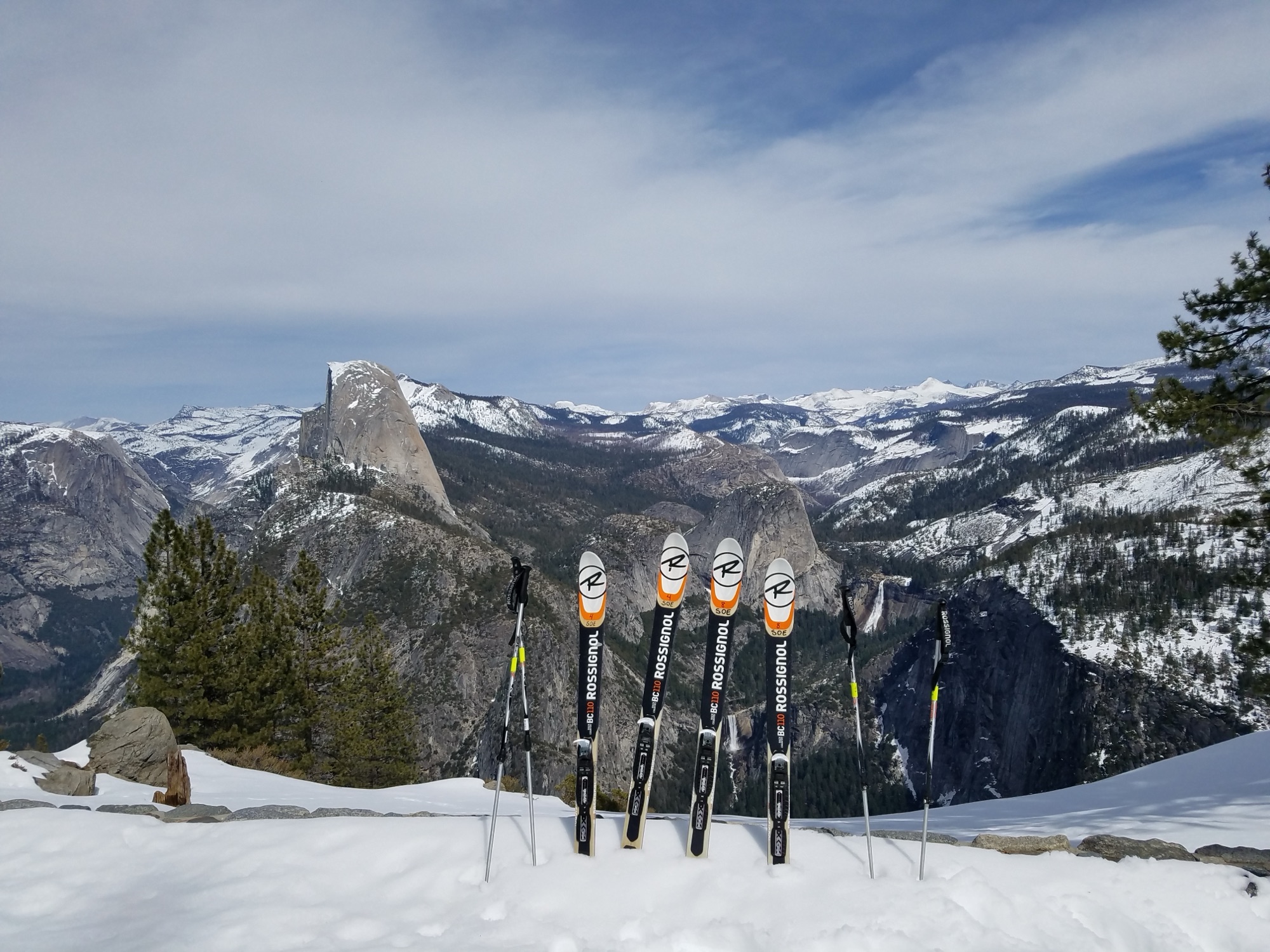 Skiing in Yosemite